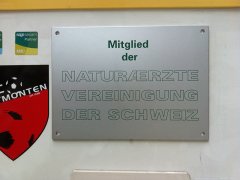 Alu elox im Siebdruck bedruckt